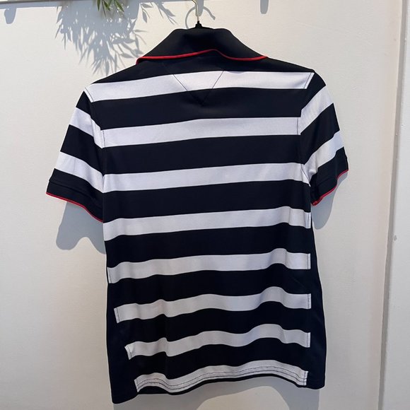 Polo Tommy Hilfiger Blue Nautique with stripes - Picture 2 of 5